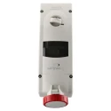 Scame ADVANCE 2 IP67 Red Wall Mount 3P+PE Angled Residual Current Device, 32A, 415V IP67