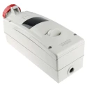 Scame ADVANCE 2 IP67 Red Wall Mount 3P+PE Angled Residual Current Device, 32A, 415V IP67