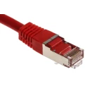 RS PRO Cat6 Ethernet Cable 3 m Red RJ45 Male to RJ45 Male S/FTP PVC 411-205