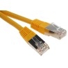 RS PRO Cat6 Terminated Shielded Screened Ethernet Cable, 2 m, Yellow PVC Cat6