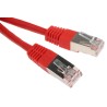 RS PRO Cat6 Ethernet Cable 2 m Red RJ45 Male to RJ45 Male S/FTP PVC 411-217