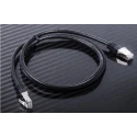 RS PRO Cat6 Ethernet Cable 1 m Black RJ45 Male to RJ45 Male S/FTP PVC 411-227