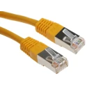 RS PRO Shielded Cat6 Ethernet Cable, 3 m Length, Yellow PVC Jacket Cat6