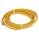 RS PRO Shielded Cat6 Ethernet Cable, 3 m Length, Yellow PVC Jacket Cat6