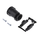 TE Connectivity Black Thermoplastic Cable Clamp 11.51 mm Max Bundle Diameter 35.6 mm Length 24.1 mm Width 182663-1