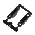 TE Connectivity Black Thermoplastic Cable Clamp 11.51 mm Max Bundle Diameter 35.6 mm Length 24.1 mm Width 182663-1