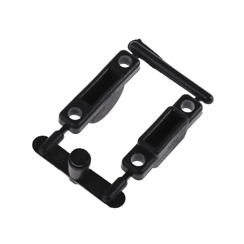 TE Connectivity Black Thermoplastic Cable Clamp 11.51 mm Max Bundle Diameter 35.6 mm Length 24.1 mm Width 182663-1