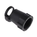 TE Connectivity Black Thermoplastic Cable Clamp 11.51 mm Max Bundle Diameter 35.6 mm Length 24.1 mm Width 182663-1