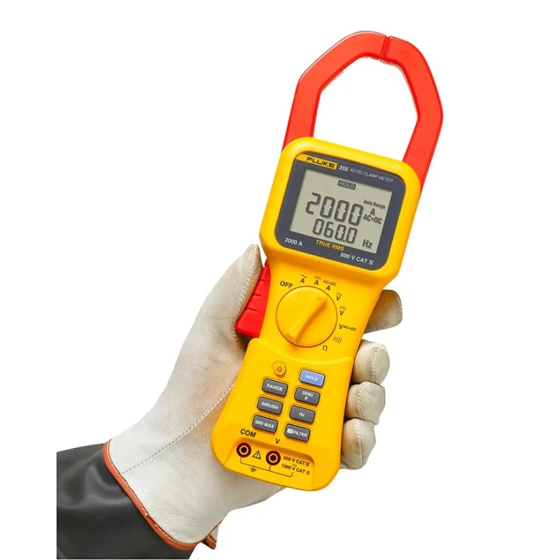 Fluke Clamp Meter 2 kA AC DC, 1000 V DC, 600 V AC True RMS with Non-Contact Voltage Detector FLUKE 355