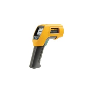 Fluke Infrared Thermometer with Adjustable Emissivity, -40 °C to 650 °C Range, ± 1 °C Accuracy, AA Battery Powered FLUKE 566