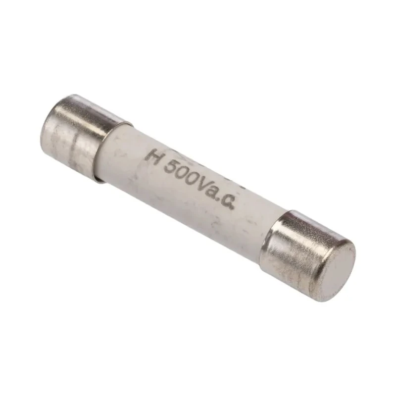 RS PRO 7A Fast Acting Ceramic Cartridge Fuse, 6.3 x 32 mm, 500V AC, High Breaking Capacity, German Origin 413-232