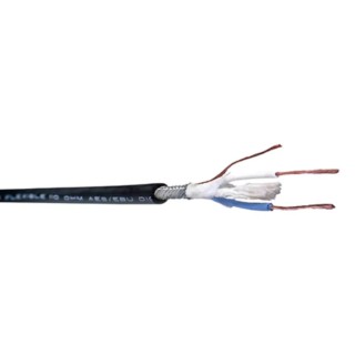 Belden 1800F Series Audio Cable 5.36 mm OD, 305 m Length, Black Jacket 1800F B591000