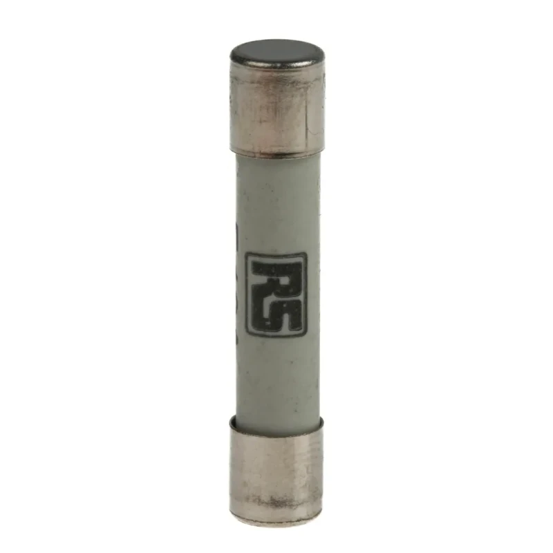 RS PRO 10A F Ceramic Cartridge Fuse 6.3 x 32 mm 500V AC Fast Acting 413-248