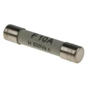 RS PRO 10A F Ceramic Cartridge Fuse 6.3 x 32 mm 500V AC Fast Acting 413-248