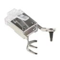 Bel-Stewart SS-39 Series RJ45 Connector Male Cable Cat6a Shielded Straight 1 Port 8 Way 
