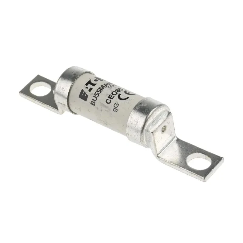 Eaton 80A British Standard Fuse A4 500V AC High Rupture Capacity Offset Tag CEO80