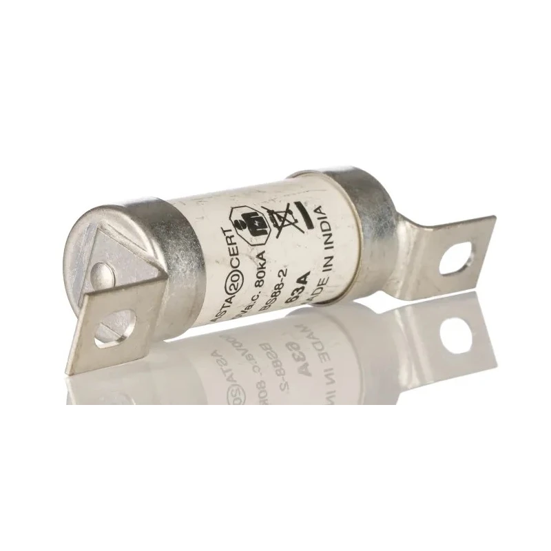 Eaton British Standard Fuse A3 63A 550V AC Offset Tag 73.5 mm BAO63