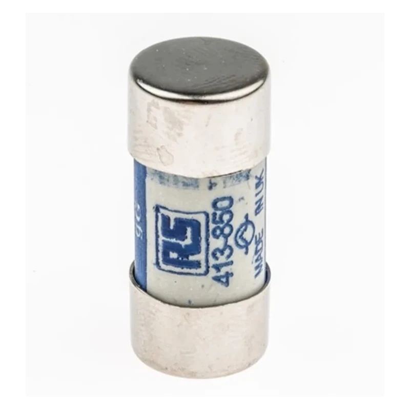 RS PRO 32A Cartridge Fuse 13 x 29 mm 415V AC High Breaking Capacity Electrical Fuse 413-850