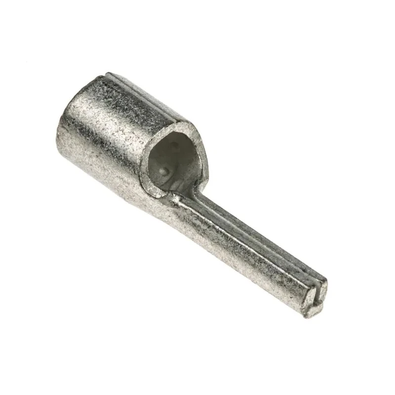 TE Connectivity Solistrand Uninsulated Tin Crimp Pin Connector 8 AWG to 8 AWG 2.6 mm Pin Diameter 10.41 mm Pin 180599