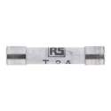 RS PRO 2A T Ceramic Cartridge Fuse, 6.3 x 32 mm, 500V AC Time Delay, Ceramic Body 414-033