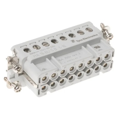 TE Connectivity Contact Insert HA Series 16 Contacts Straight Orientation 1-1103417-1