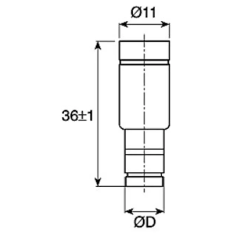ETI 2A, 400V AC D01 Neozed Fuse with E14 Thread Size 2211001