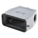 TE Connectivity Heavy Duty Power Connector Hood Die Cast Aluminium IP68 IP65 Thread Size M20 1106411-2