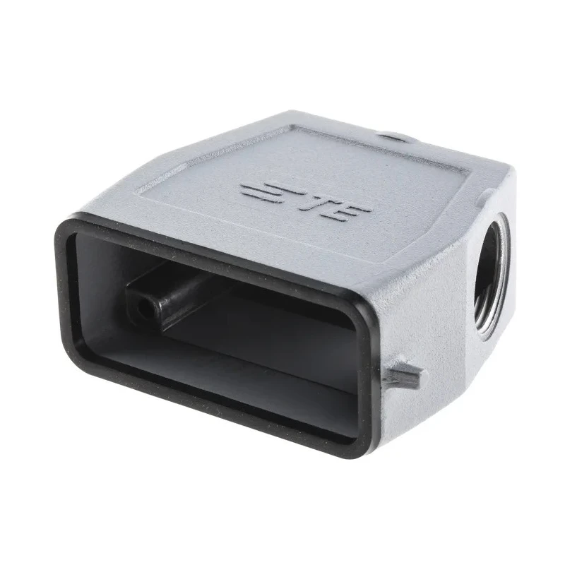 TE Connectivity Heavy Duty Power Connector Hood Die Cast Aluminium IP68 IP65 Thread Size M20 1106411-2