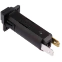 ETA Thermal Circuit Breaker 2A Current Rating 1-Pole Panel Mount 250V AC 50V DC 1110-F112-P1M1-2A