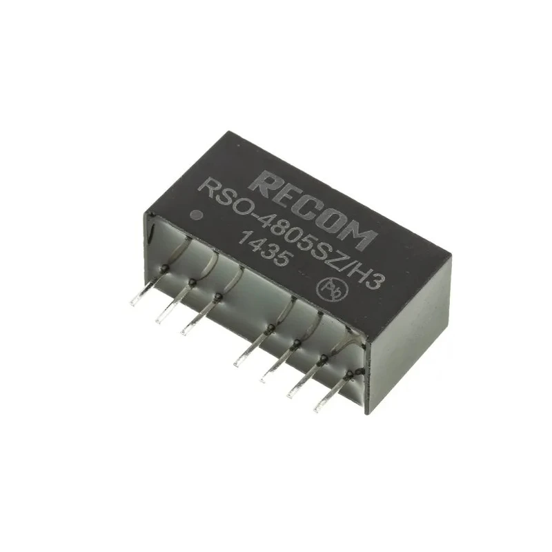 Recom DC/DC Converter, 5V DC, 200mA Output, 18-72V DC Input, 1W, Through Hole, SIP Package, 75°C Max Temp RSO-4805SZ/H3