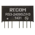 Recom RS3 DC/DC Converter, 9V DC Output, 333 mA, 27V DC Input, 3W Power, Through Hole Mount RS3-2409SZ/H3