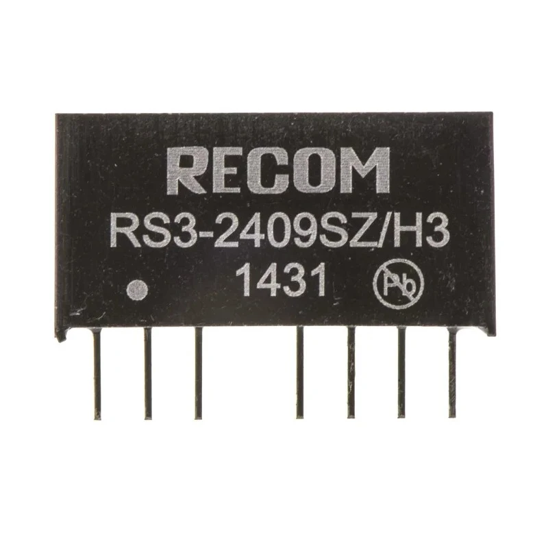 Recom RS3 DC/DC Converter, 9V DC Output, 333 mA, 27V DC Input, 3W Power, Through Hole Mount RS3-2409SZ/H3