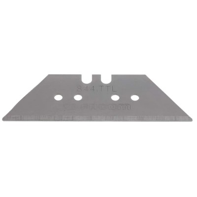 Facom Flat Safety Knife Blade 19 mm, Heavy Duty, 60 mm Length, 0.65 mm Thickness, 10 Pieces 844.TTL10