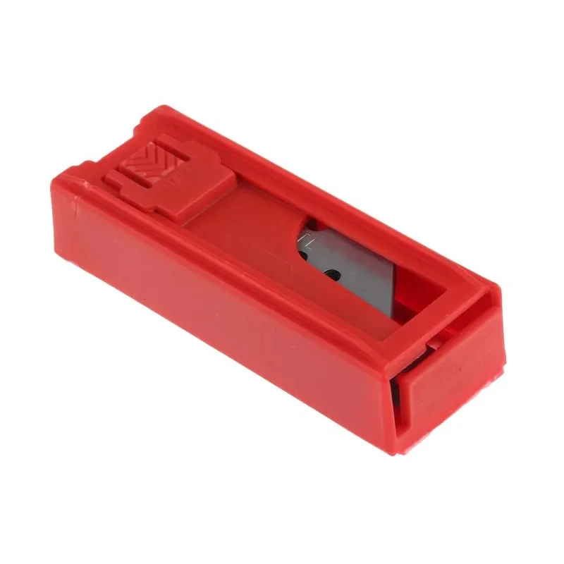 Facom Flat Safety Knife Blade 19 mm, Heavy Duty, 60 mm Length, 0.65 mm Thickness, 10 Pieces 844.TTL10