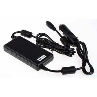 RS PRO Car Charger Plug-In Max Input 16V dc Max Output 19V dc, 4.7 A 417-916