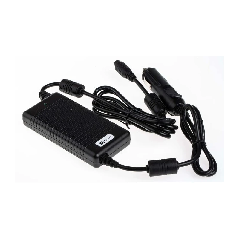 RS PRO Car Charger Plug-In Max Input 16V dc Max Output 19V dc, 4.7 A 417-916