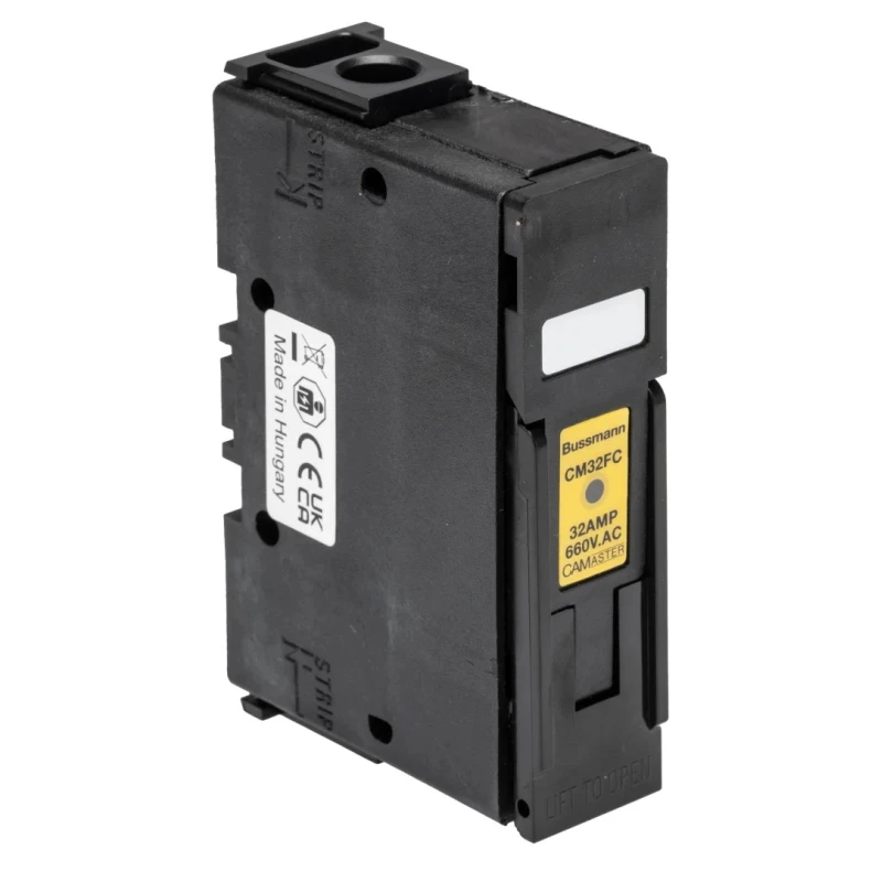 Eaton 32A Rail Mount Fuse Holder, 1P-Pole, 660V AC CM32FC