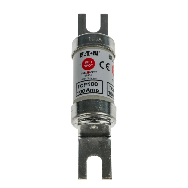 Eaton British Standard Fuse A4 Size 100A 660V AC High Rupture Capacity TCP100
