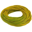 HellermannTyton Polyvinyl Chloride Green Yellow Cable Sleeve 100m Length 3-20mm Diameter 172-02021 PVC30-PVC-GNYE