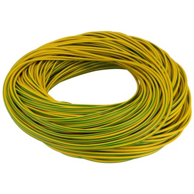 HellermannTyton Polyvinyl Chloride Green Yellow Cable Sleeve 100m Length 3-20mm Diameter 172-02021 PVC30-PVC-GNYE