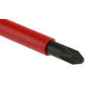 Facom Insulated Screwdriver PH2 Tip 125 mm Blade VDE 1000V Approved Bi-Material Grip 245mm Overall ATP2X125VE