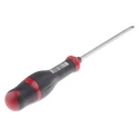 Facom Standard Slotted Screwdriver, Insulated, 125 mm Blade Length, 234 mm Overall Length ATWH5.5X125