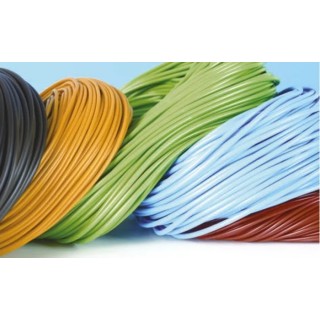 HellermannTyton Red Polyvinyl Chloride Cable Sleeve 100m Length 3-20mm Diameter 172-02085 PVC30-PVC-RD