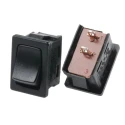 RS PRO SPST Latching On-None-On Rocker Switch Panel 16A 28V DC 250V AC Nylon Housing IP66 419-726