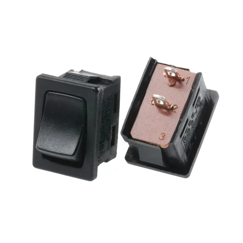 RS PRO SPST Latching On-None-On Rocker Switch Panel 16A 28V DC 250V AC Nylon Housing IP66 419-726