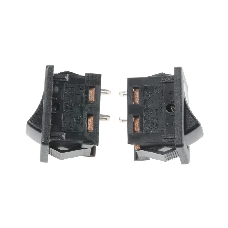 RS PRO SPST Latching On-None-On Rocker Switch Panel 16A 28V DC 250V AC Nylon Housing IP66 419-726