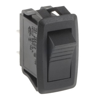 RS PRO SPST On-Off On-Off Rocker Switch Panel Nylon Housing IP66 16A 250V ac 28V dc 419-738