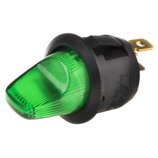 RS PRO Toggle Switch Panel Mount On-Off SPST Tab Terminal 12 V dc 250 V ac 419-855