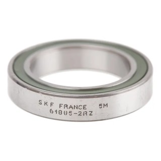 SKF Single Row Deep Groove Ball Bearing 25 mm Inside Diameter 37 mm Outside Diameter 7 mm Race Width Shielded Cage 61805-2RZ