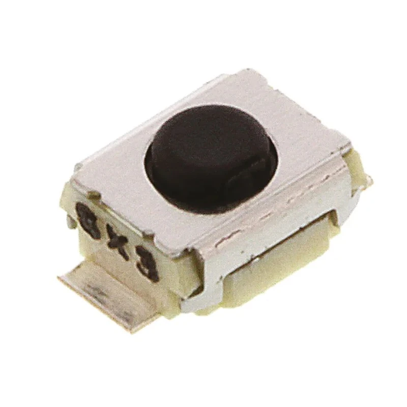 Omron IP40 Black Tactile Switch Tactile 2.5 mm SPST 50mA 24 V dc PCB B3U1000P